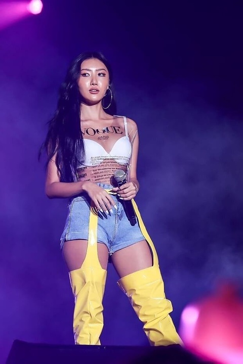 Hwasa của nhóm nhạc MAMAMOO bị điều tra vì biểu diễn khiêu dâm - Ảnh 3. Ca sĩ Hwasa