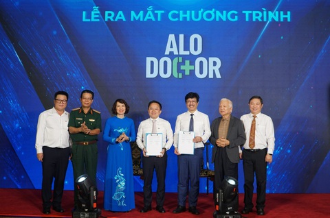 Trung tâm truyền hình Việt Nam ra mắt chương trình thời sự y tế - Ảnh 1. Lễ ra mắt chương trình y tế "Alo Doctor" của Trung tâm truyền hình Việt Nam - Ảnh: NGỌC NHI