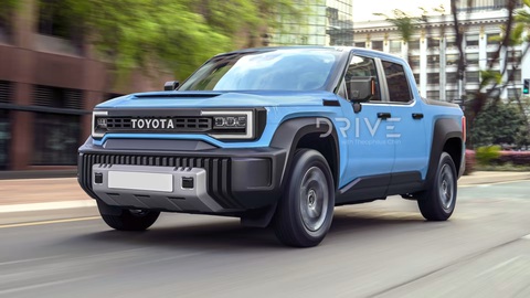 Thừa nhận Ford Maverick bán chạy, Toyota 'e dè' không sớm làm bán tải nhỏ - Ảnh 1. Có nhiều đồn đoán về mẫu bán tải nhỏ mới của Toyota. Báo chí Úc cho rằng Toyota sẽ hồi sinh Stout của những năm 1960-1970. Hình ảnh ở Nam Phi lại cho rằng đó là một chiếc Corolla được sửa đổi. Trong khi đó, ở thị trường Đông Nam Á, Rangga là cái tên được lựa chọn - Ảnh: Drive