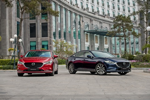 Tin tức giá xe: Mazda giảm giá hàng loạt xe tại Việt Nam - Ảnh 3. Mẫu sedan cỡ D của Mazda chỉ điều chỉnh giá duy nhất một phiên bản. Theo đó, giá Mazda6 2.0L Premium GTCCC được giảm 5 triệu đồng, còn 825 triệu đồng - Ảnh: Đại lý Mazda/Facebook