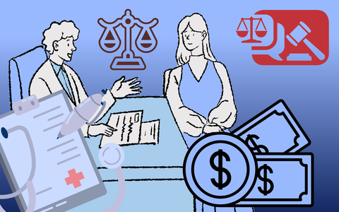 Chẩn đoán sai khiến tôi mất tiền điều trị nhưng bệnh nặng thêm, kiện bác sĩ được không? - Ảnh 1. Chẩn đoán sai khiến tôi mất tiền điều trị nhưng bệnh nặng thêm, kiện bác sĩ được không? - Ảnh minh họa: NGỌC THÀNH