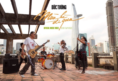 Rap “trổ mã”, rock qua “xuân thì” - Ảnh 1. Mùa hè đi qua - MV mới nhất của ban nhạc Bức Tường - Ảnh: Bức Tường cung cấp