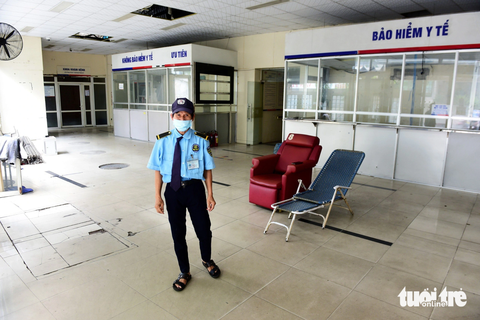 Bệnh viện Truyền máu - huyết học TP.HCM 'vườn không nhà trống' suốt hai năm chờ thủ tục bàn giao - Ảnh 3. Bên trong địa chỉ 201 Phạm Viết Chánh, nơi từng là cơ sở của Bệnh viện Truyền máu - Huyết học - Ảnh: DUYÊN PHAN