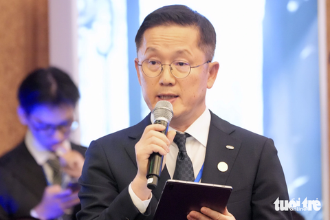 CEO quốc tế hiến kế gì cho TP.HCM phát triển kinh tế xanh? - Ảnh 6. Ông Han Sangdeog - phó tổng giám đốc điều hành Samsung Engineer Co. Tập đoàn Samsung (Hàn Quốc)
