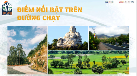 Lần đầu tiên miền Tây tổ chức giải chạy bộ địa hình núi Cấm - Ảnh 2. Các cung đường trên hành trình cuộc thi chạy bộ địa hình - Ảnh: Ban tổ chức
