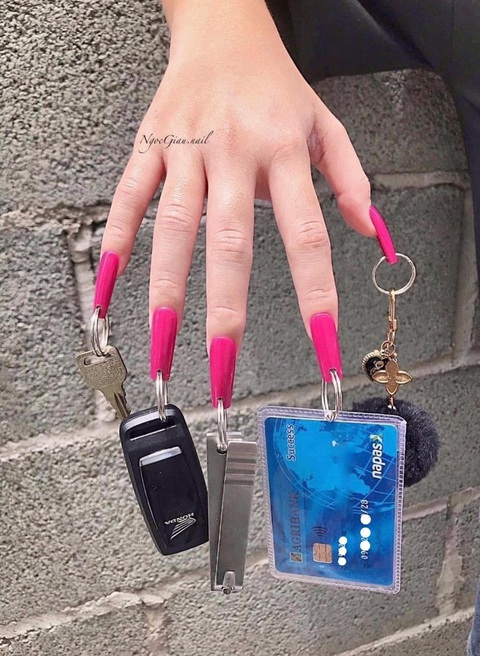 Ảnh vui 15-9: Bánh trung thu khuyến mãi - Mua 1 hộp được 4 cái - Ảnh 4. Bộ nail dành cho những cô nàng "não cá vàng".