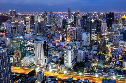 Chi 14 tỉ USD 'tân trang' , Bangkok quyết vượt mặt Singapore - Ảnh 1. Một góc thành phố Bangkok - Ảnh: REUTERS