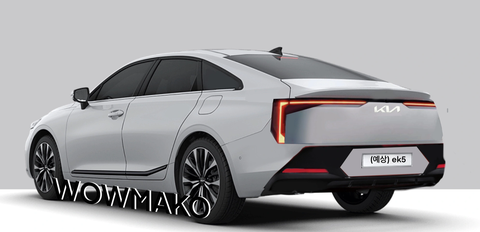 Thế hệ Kia Cerato mới xuất hiện thử nghiệm, lấy tên K4 mới - Ảnh 2. Dự đoán thiết kế hoàn chỉnh Kia K4 - Ảnh: Wowmako