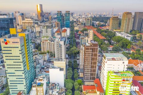 TP.HCM sẽ là Trung tâm tài chính quốc tế và thành phố xanh - Ảnh 3. Đô thị TP.HCM sẽ tiên phong trong quá trình chuyển đổi thành phố xanh của Việt Nam - Ảnh: QUANG ĐỊNH