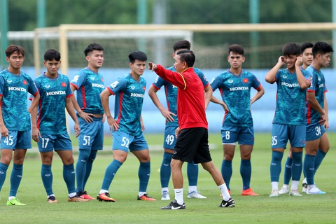 Trong số 22 cầu thủ Olympic Việt Nam dự Asiad 19 có 11 cầu thủ U20 - Ảnh: HOÀNG TÙNG Trong số 22 cầu thủ Olympic Việt Nam dự Asiad 19 có 11 cầu thủ U20 - Ảnh: HOÀNG TÙNG