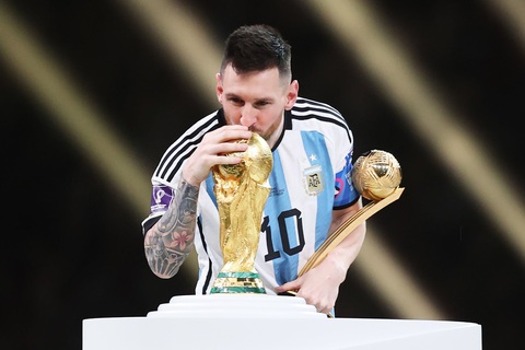 Điểm tin thể thao sáng 15-9: Messi Haaland cạnh tranh FIFA The Best, Sancho phải tập riêng - Ảnh 1. Messi được đề cử cho danh sách FIFA The Best 2023 - Ảnh: GETTY