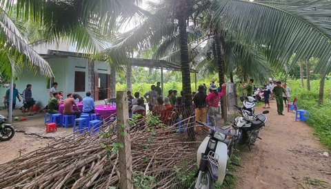 Điều tra nghi án mẹ sát hại con nhỏ mới sinh - Ảnh 1. Căn nhà nơi xảy ra án mạng - Ảnh: MAI THỨC