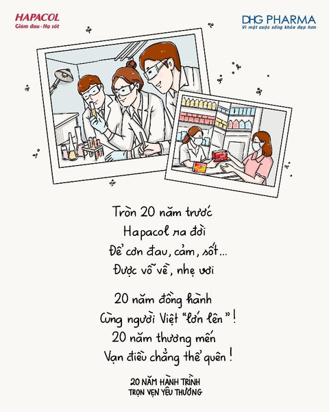 Hành trình 20 năm trọn vẹn yêu thương cùng Hapacol qua tranh vẽ - Ảnh 1. Hành trình 20 năm trọn vẹn yêu thương cùng Hapacol qua tranh vẽ - Ảnh 1.