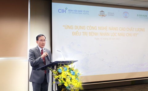 Chương trình đào tạo y khoa liên tục lĩnh vực chạy thận nhân tạo - Ảnh 2. Chương trình đào tạo y khoa liên tục lĩnh vực chạy thận nhân tạo - Ảnh 2.