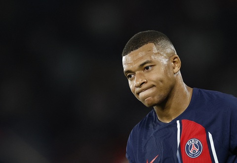 Điểm tin thể thao sáng 16-9: PSG thua, Bayern Munich hoà - Ảnh 2. Sự xuất sắc của Mbappe không đủ giúp PSG tránh khỏi thất bại - Ảnh: REUTERS