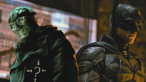 Cảnh bí ẩn của 'The Batman' khiến đạo diễn quay 80 lần - Ảnh 3. Riddler và Batman đối đầu căng thẳng trong phim - Ảnh: Variety