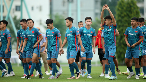 Nỗ lực nhưng không tạo áp lực - Ảnh 1. Olympic Việt Nam tạo cơ hội cho lứa U20 thử sức ở Asiad 19 - Ảnh: HOÀNG TÙNG