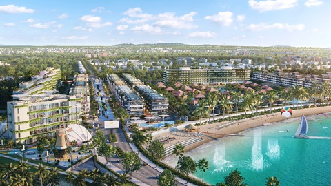 Khu phức hợp Vịnh Đầm có vị trí đắc địa ở Phú Quốc, sở hữu bờ biển dài 2km… có tên thương mại là Selavia. Ảnh: Đ,H Khu phức hợp Vịnh Đầm có vị trí đắc địa ở Phú Quốc, sở hữu bờ biển dài 2km… có tên thương mại là Selavia - Ảnh: Đ.H