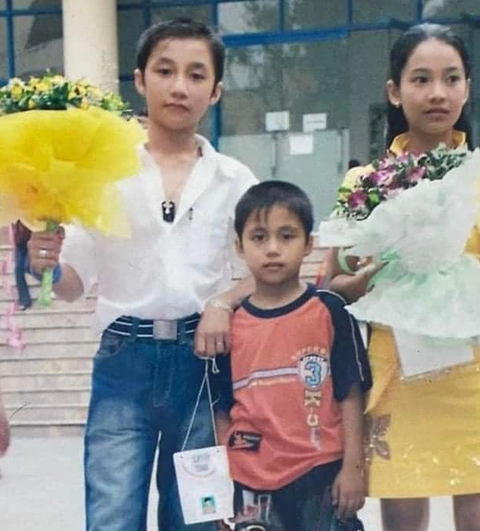 Sơn Tùng M-TP và MONO thời còn bé - Ảnh: NVCC Sơn Tùng M-TP và MONO thời còn bé - Ảnh: NVCC