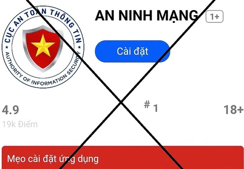 Bảo vệ tài khoản ngân hàng, ngăn lừa đảo: Ngăn app dịch vụ công dỏm trộm tiền - Ảnh 2. Giao diện ứng dụng giả mạo để lừa đảo