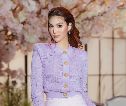 Lan Khuê làm giám khảo đêm chung kết Miss Universe Vietnam 2023 - Ảnh: BTC Lan Khuê làm giám khảo đêm chung kết Miss Universe Vietnam 2023 - Ảnh: BTC