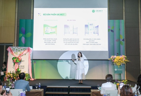 Ra mắt thương hiệu sản phẩm vệ sinh phụ nữ - Dr.Wet - Ảnh 1. Ra mắt thương hiệu sản phẩm vệ sinh phụ nữ - Dr.Wet - Ảnh 1.