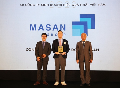 Masan 10 năm vào Top 50 Công ty kinh doanh hiệu quả nhất Việt Nam - Ảnh 1. Masan 10 năm vào Top 50 Công ty kinh doanh hiệu quả nhất Việt Nam - Ảnh 1.