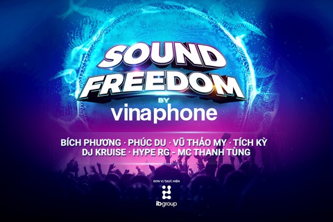 Chuỗi sự kiện âm nhạc Sound Freedom by VinaPhone sẽ bắt đầu từ ngày 30-9 - Ảnh 2. Chuỗi sự kiện âm nhạc Sound Freedom by VinaPhone sẽ bắt đầu từ ngày 30-9 - Ảnh 2.