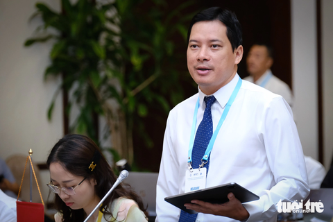 Nạn tin giả kích động thù hận, giảm niềm tin vào chính phủ - Ảnh 4. Ông Lê Quang Tự Do - cục trưởng Cục Phát thanh Truyền hình và Thông tin điện tử - Ảnh: TẤN LỰC