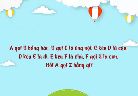 Câu đố hack não: Ăn gì không cần nhai? - Ảnh 4. Câu đố hack não: Ăn gì không cần nhai? - Ảnh 4.