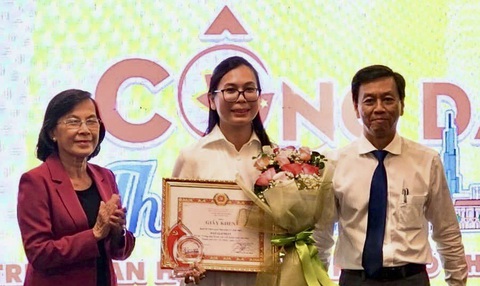 Ban Tuyên giáo Thành ủy Thủ Đức giành giải nhất chung cuộc - Ảnh: BTC Ban Tuyên giáo Thành ủy Thủ Đức giành giải nhất chung cuộc - Ảnh: BTC