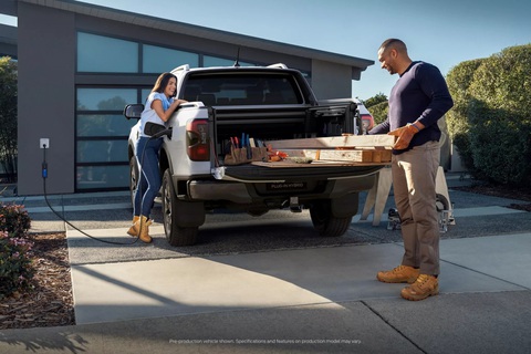 Ford Ranger PHEV ra mắt - Ảnh 10. Ford Ranger PHEV ra mắt - Ảnh 10.