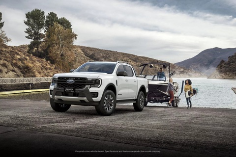 Ford Ranger PHEV ra mắt - Ảnh 9. Ford Ranger PHEV ra mắt - Ảnh 9.