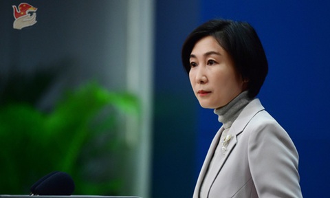 Trung Quốc triệu tập đại sứ Đức vì bình luận của Berlin về ông Tập - Ảnh 1. Người phát ngôn Bộ Ngoại giao Trung Quốc Mao Ninh - Ảnh: GLOBAL TIMES/fmprc.gov.cn