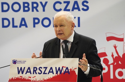 Lãnh đạo đảng PiS cầm quyền Ba Lan Jaroslaw Kaczynski đề xuất EU đóng cửa biên giới để ngăn người nhập cư - Ảnh: AFP Lãnh đạo Đảng PiS cầm quyền Ba Lan Jaroslaw Kaczynski đề xuất EU đóng cửa biên giới để ngăn người nhập cư - Ảnh: AFP