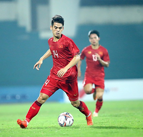 Tuyển Olympic Việt Nam có cơ hội đi tiếp tại Asiad 19 - Ảnh: HOÀNG TÙNG