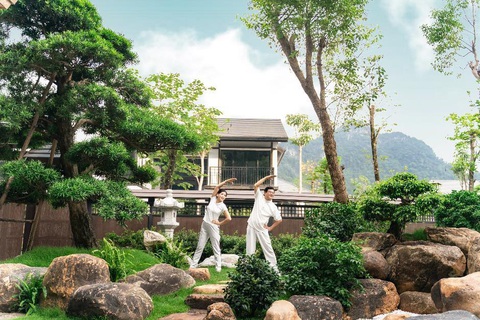 Quan cảnh xung quanh khu biệt thư Yama