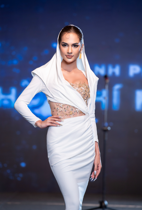 Lộ diện 18 thí sinh của vòng Chung kết Miss Universe Vietnam 2023 - Ảnh 5. Người đẹp lai Emma Lê
