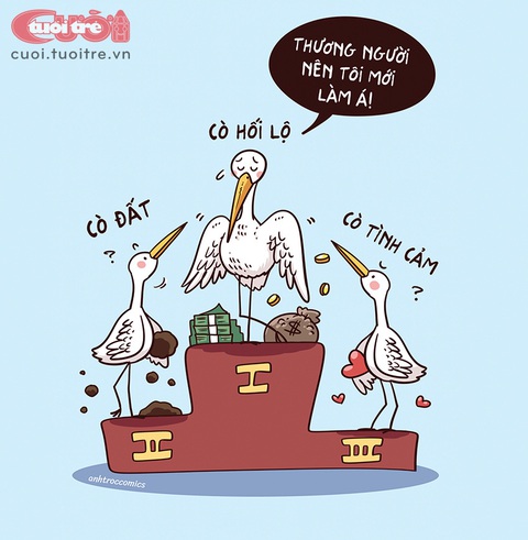Ai là số 1 họ nhà cò? - Ảnh 1. Ai là số 1 họ nhà cò? - Tranh biếm họa của Anh Trọc Comics