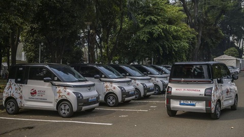 Khám phá chiếc xe điện Indonesia sẽ dùng để phục vụ Hội nghị cấp cao ASEAN 2023 - Ảnh 7. Khám phá chiếc xe điện Indonesia sẽ dùng để phục vụ Hội nghị cấp cao ASEAN 2023 - Ảnh 7.