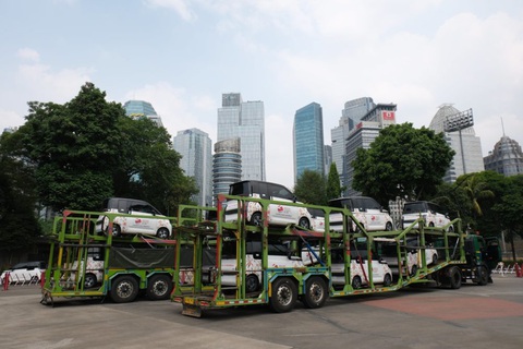 Khám phá chiếc xe điện Indonesia sẽ dùng để phục vụ Hội nghị cấp cao ASEAN 2023 - Ảnh 3. Wuling Air EV sẽ làm xe chính thức phục vụ việc đi lại cho các đại biểu đến từ Malaysia, Philippines, Singapore, Thái Lan, Brunei Darussalam, Việt Nam, Lào, Myanmar, Campuchia và Đông Timor. Ngoài ra, mẫu xe này cũng hỗ trợ nhu cầu di chuyển của các tổ chức quốc tế tham dự hội nghị - Ảnh: Wuling