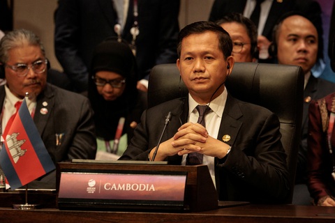 Thủ tướng Campuchia Hun Manet - Ảnh: REUTERS Thủ tướng Campuchia Hun Manet - Ảnh: REUTERS