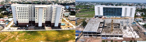 Đang xây dựng mới (hoàn thành 75%), Bệnh viện Đa khoa khu vực Hóc Môn được TP.HCM chi thêm 1.491 tỉ đồng mua sắm trang thiết bị - Ảnh: BVCC Đang xây dựng mới (hoàn thành 75%), Bệnh viện Đa khoa khu vực Hóc Môn được TP.HCM chi thêm 1.491 tỉ đồng mua sắm trang thiết bị - Ảnh: BVCC