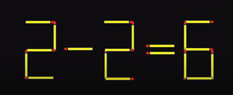 Thử tài IQ: Di chuyển một que diêm để 9+1=2-8 thành phép tính đúng - Ảnh 7. Thử tài IQ: Di chuyển một que diêm để 9+1=2-8 thành phép tính đúng - Ảnh 7.