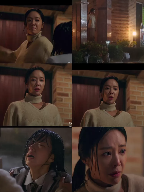 Phim trả thù của ‘ác nữ mới nổi’ Hwang Jung Eum gây tranh cãi dữ dội - Ảnh 3. Cảnh mẹ bạo hành con gái ruột do Hwang Jung Eum thể hiện