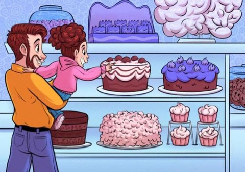 Thử tài tinh mắt: 4 khuôn mặt ẩn giấu ở đâu trong tiệm bánh? - Ảnh 1. Thử tài tinh mắt: 4 khuôn mặt ẩn giấu ở đâu trong tiệm bánh? - Ảnh 1.