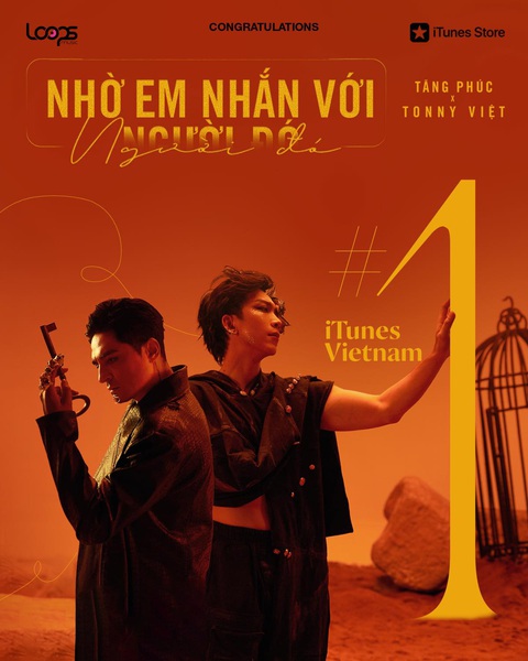Tăng Phúc nỗ lực vượt khỏi “vùng an toàn” với dự án âm nhạc lớn nhất sự nghiệp - Ảnh 6. Tăng Phúc lập thành tích ấn tượng sau 1 tiếng ra mắt MV Nhờ em nhắn với người đó.