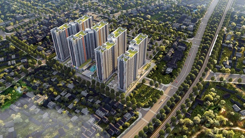 Đồng Nai trao giải thưởng cuộc thi mẫu nhà ở công nhân, nhà ở xã hội - Ảnh 1. Mẫu thiết kế nhà ở công nhân, nhà ở xã hội được trao giải - Ảnh: H.M.