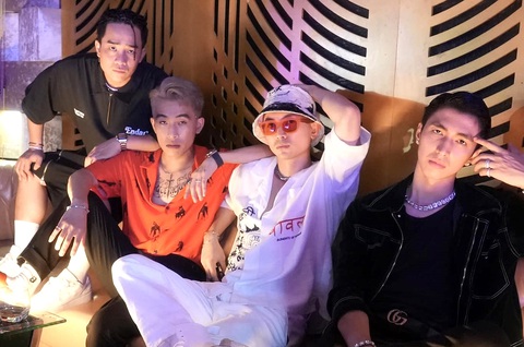 Các thành viên nhóm City boy trong Biệt dược đen - Ảnh: ĐPCC Các thành viên 'phản diện' thuộc nhóm City boy trong Biệt dược đen - Ảnh: ĐPCC
