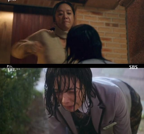 Đóng vai ác nữ, Hwang Jung Eum không có cửa so với Kim So Yeon của 'Penthouse'? - Ảnh 6. 7 Escape gây tranh cãi khi Geum Ra Hee (Hwang Jung Eum) hành hung con gái ruột một cách vô nhân tính và rơi những giọt nước mắt giả tạo hòng đạt được tham vọng.